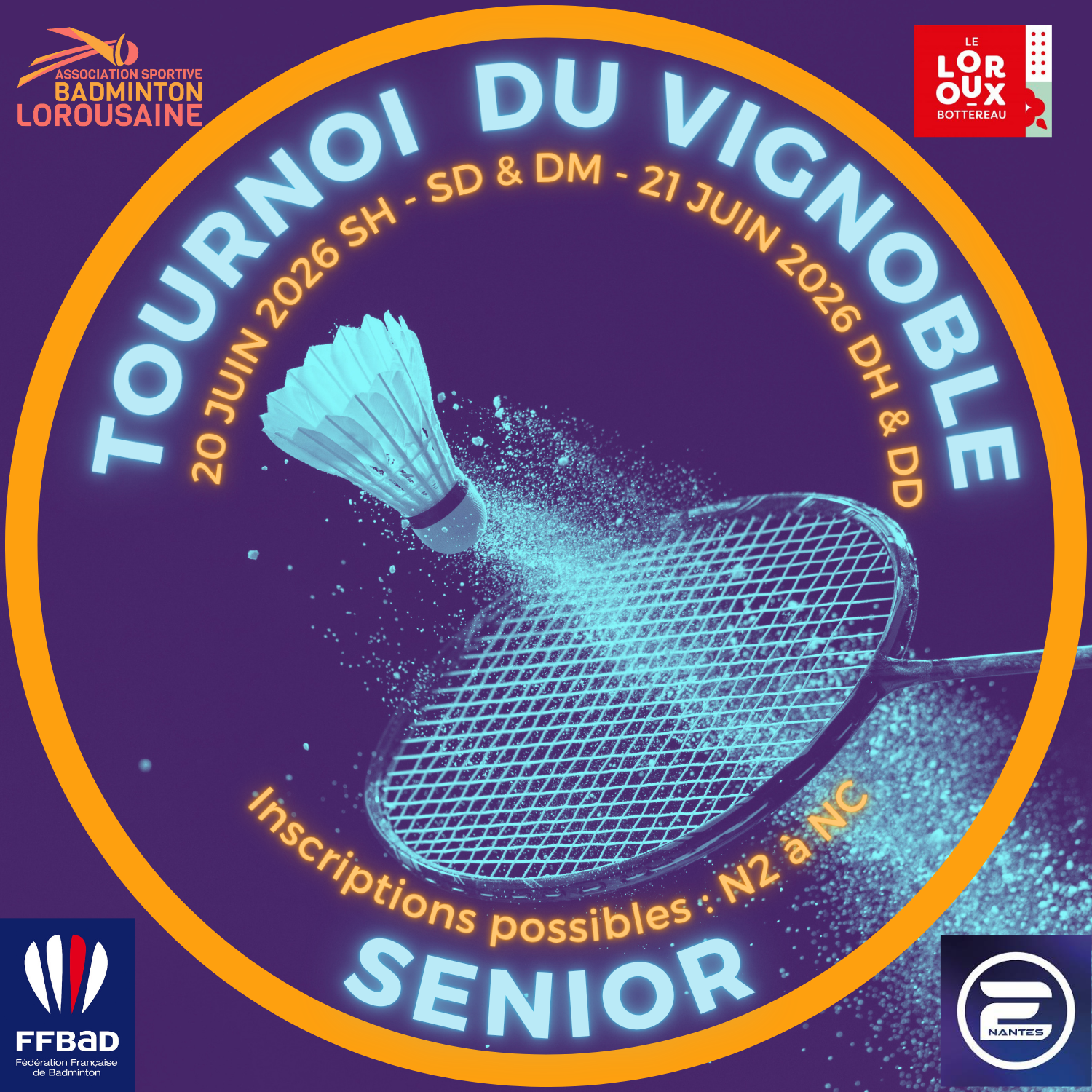 PDLL44-Tournoi seniors du Loroux Bottereau 2026